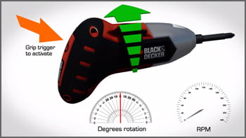 Black & Decker® Gyro Driver™ Motion Sensing Screwdriver