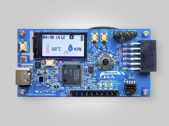 Photo of Renesas serial board